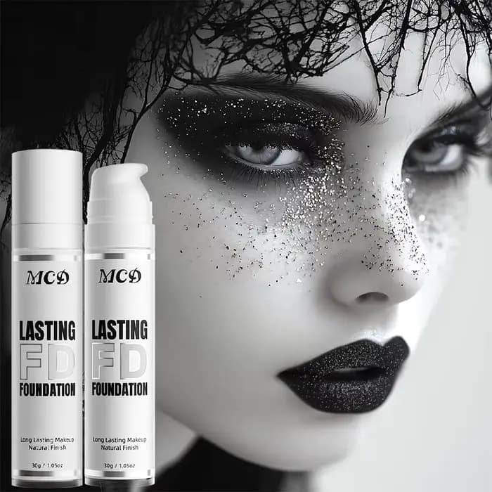 1PC Fond de Teint Liquide Blanc Pur pour Maquillage de Scène COS