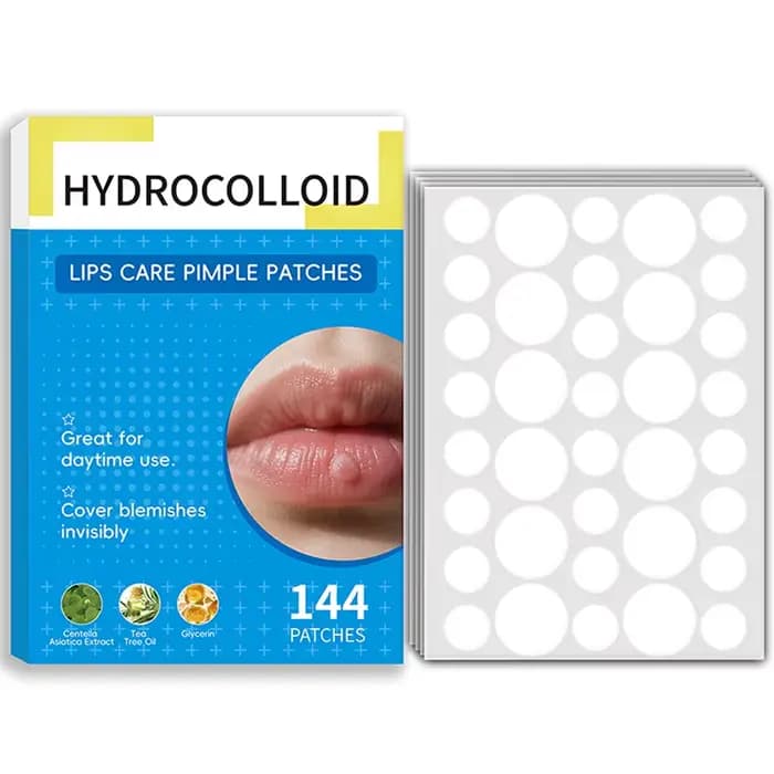 144 patchs hydrocolloïdes pour ampoules buccales et herpès labial