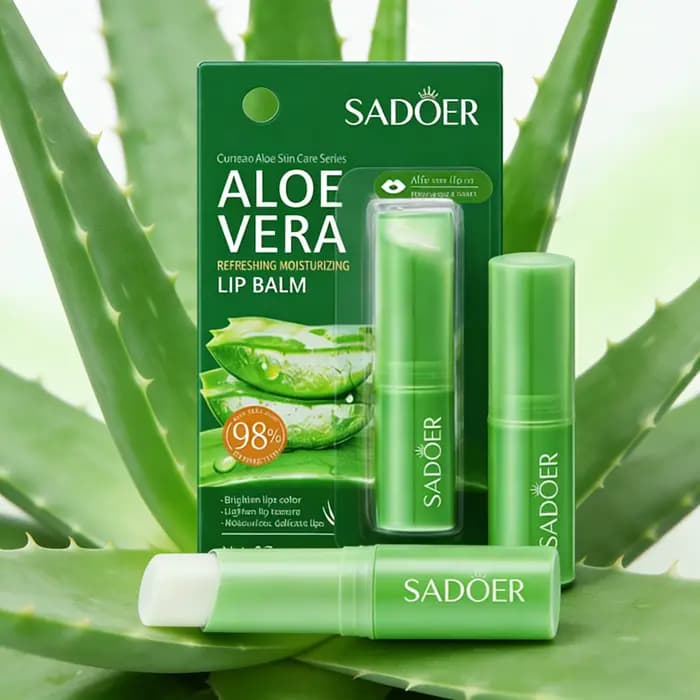 Baume à lèvres à l'aloe vera