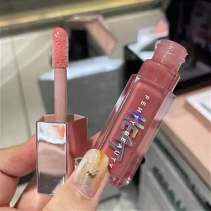 Fenty Beauty Gloss Bomb Lip Glaze Multicolore Hydratant Brillant Pailleté Repulpeur de Lèvres Maquillage Rouge