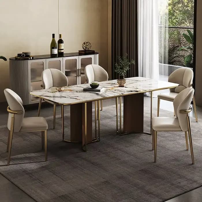 Chaises de salle à manger relaxantes pour la cuisine, design moderne, confortables, minimalistes, chaise de salle à manger de luxe, élégante, meubles de salle à manger