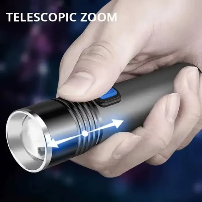 Lampe de poche UV Rechargeable USB pour la détection d'urine animale de compagnie, résine durcie, lampe de poche UV 395nm, Zoom à lumière noire