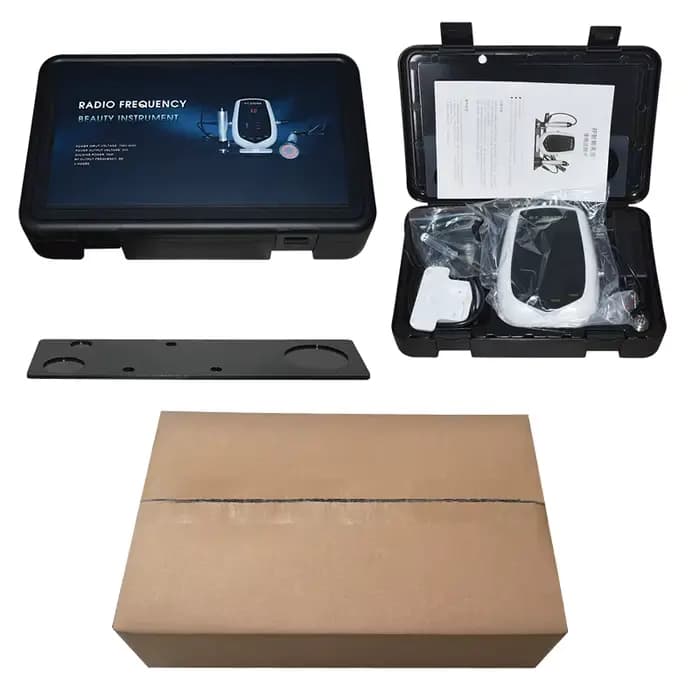 Machine de levage RF à radiofréquence 5MHz, dispositif Facial RF pour le visage, le corps et les yeux, Machine RF tripolaire, raffermissement de la peau, élimine les rides du cou
