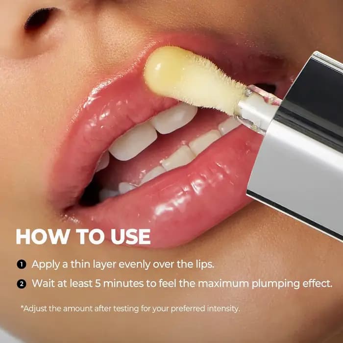 Gloss à lèvres épaississant et hydratant