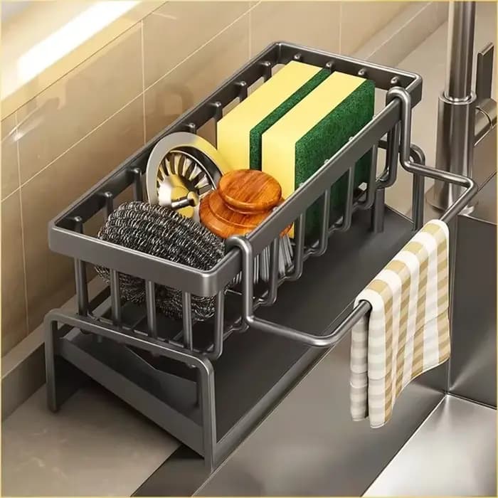 Égouttoir de cuisine - alliant drainage et rangement, un objet miracle pour gagner de la place dans la cuisine