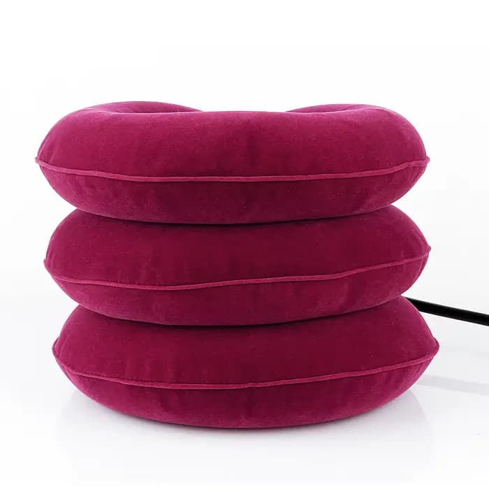 Dispositif de Correction médicale de Traction cervicale, Support Cervical, correcteur de Posture, civière de cou, collier gonflable de Relaxation