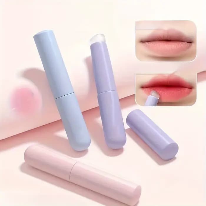 Brosse à lèvres en Silicone avec poignée en plastique ABS