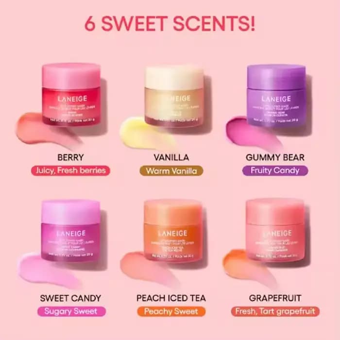 Masque Lèvres Repulpant Laneige Gummy Bear Vanille Fraise