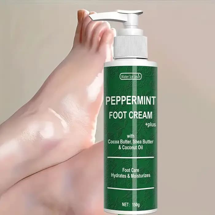 Crème pour les pieds à la menthe - Hydrate la peau - Sans alcool, crème de soin pour les pieds secs pour hommes et femmes - Convient aux pieds secs | Crème pour les pieds à la menthe