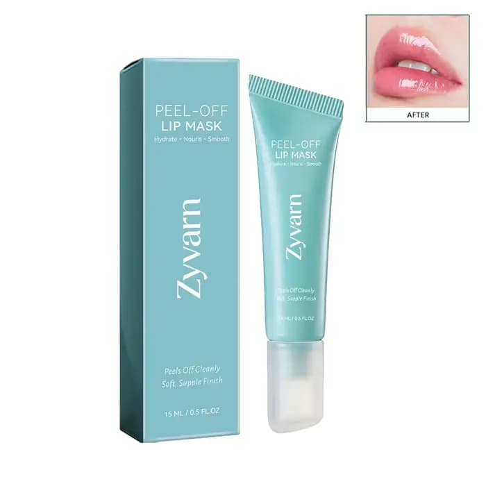 Masque Lèvres Peel-Off Réparateur Traitement Anti-Gerçures Hydratant Léger Nourrissant Améliore la Sécheresse Exfoliant