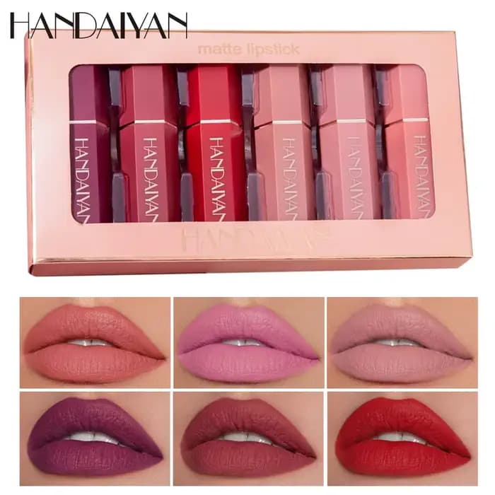Rouge à lèvres liquide imperméable longue durée