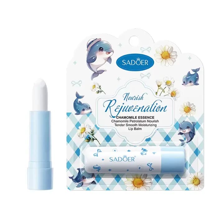 Baume à lèvres hydratant SADOER au beurre de karité et à la rose