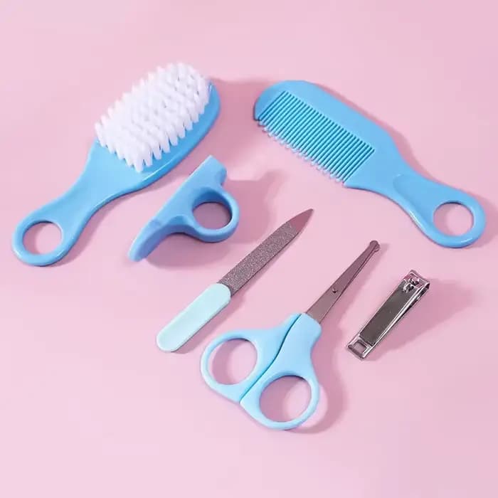 Ensemble de soins pour bébé, coupe-ongles sûr, peigne souple, brosse de soin, peigne BLOHair, ensemble de brosses de toilettage, kit de coupe-ongles, outils de soins de santé