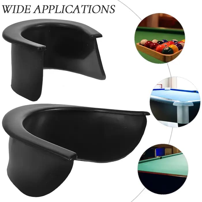 Doublure de billard Durable, quatre grands coins, deux coins mi-hauts, poche de protection, accessoires de boule de billard en caoutchouc, doublures de Table robustes