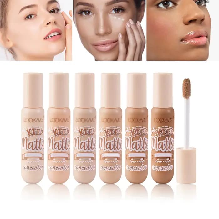 Bâton correcteur liquide fond de teint crème 6 couleurs hydratant couverture complète acné cernes naturel mat