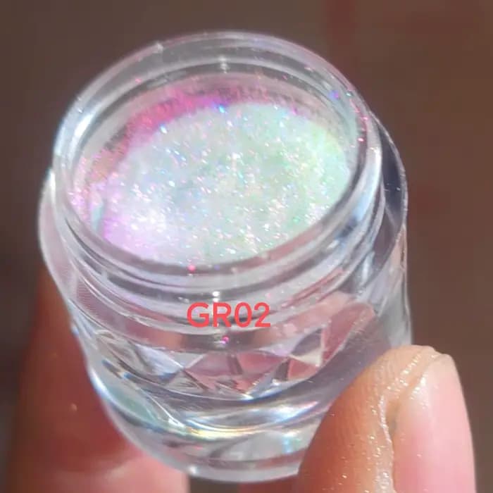 Pigment Multichrome Scintillant Effet Arc-en-ciel Changeant de Couleur