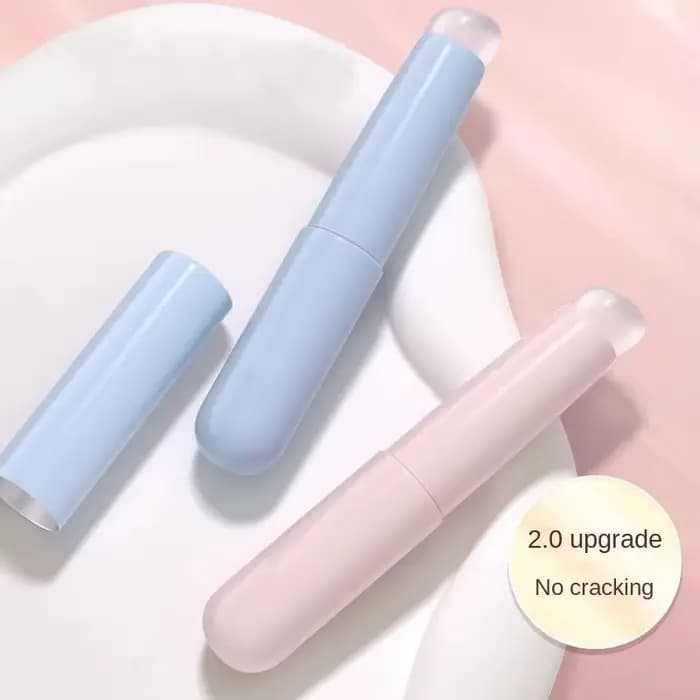 Brosse à lèvres en Silicone avec poignée en plastique ABS