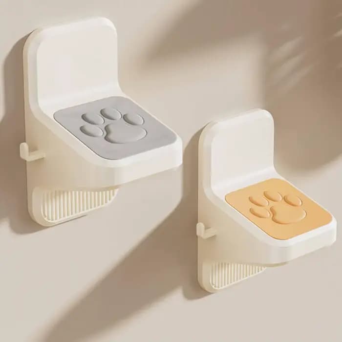 Repose-pieds de douche sans perçage avec crochets, idéal pour le rasage des jambes, pour salle de bain, toilettes, baignoire, spa, maison, salle de sport, piscine