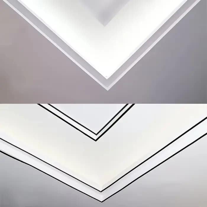 1PC 118.11 pouces ligne de décoration auto-adhésive étanche meubles bordure plafond bord bande autocollants fond mur garniture maison