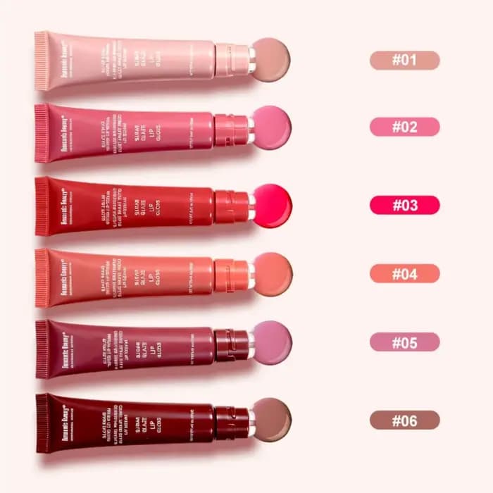 Gloss à lèvres nacré hydratant effet brillant