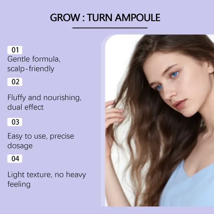 Sérum pour le soin du cuir chevelu avec brosse massante intégrée, traitement nourrissant, favorise la croissance des cheveux et réduit la perte de cheveux, répare les cheveux abîmés