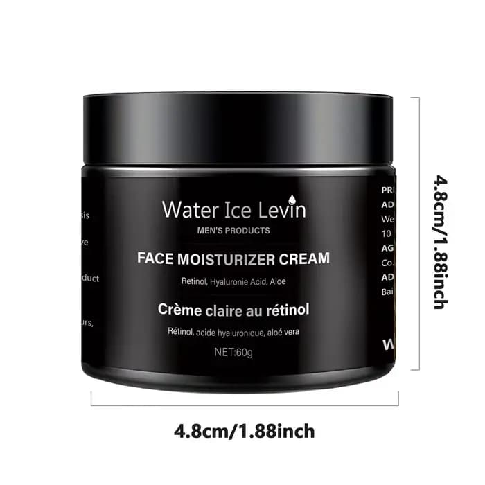Crème hydratante pour le visage contenant des ingrédients naturels purs, hydrate et lisse efficacement la peau, s'absorbe facilement et n'est ni grasse ni collante, convient à tous les types de peau