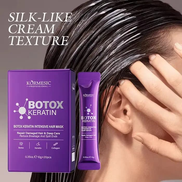 Masque capillaire à la kératine magique, réparation en 5 secondes, répare les dommages cheveux crépus, doux, lisses, brillants, hydratation profonde, traitement des cheveux, masque réparateur pour les