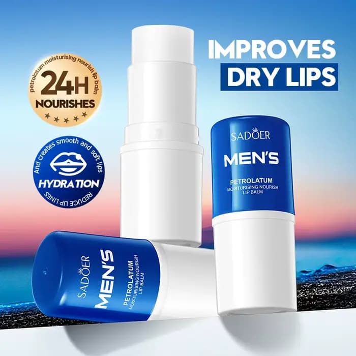 Baume à lèvres pour hommes