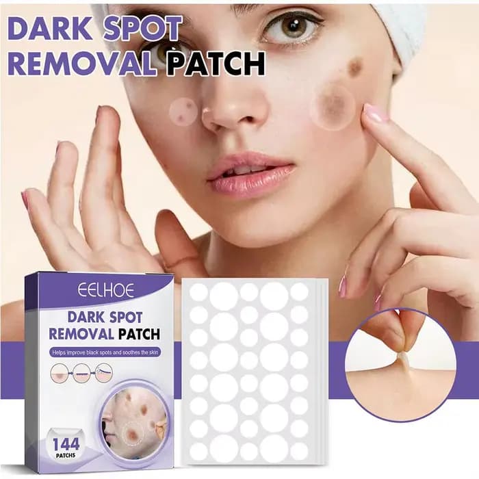 144 pièces/1 boîte Patchs pour les taches du visage