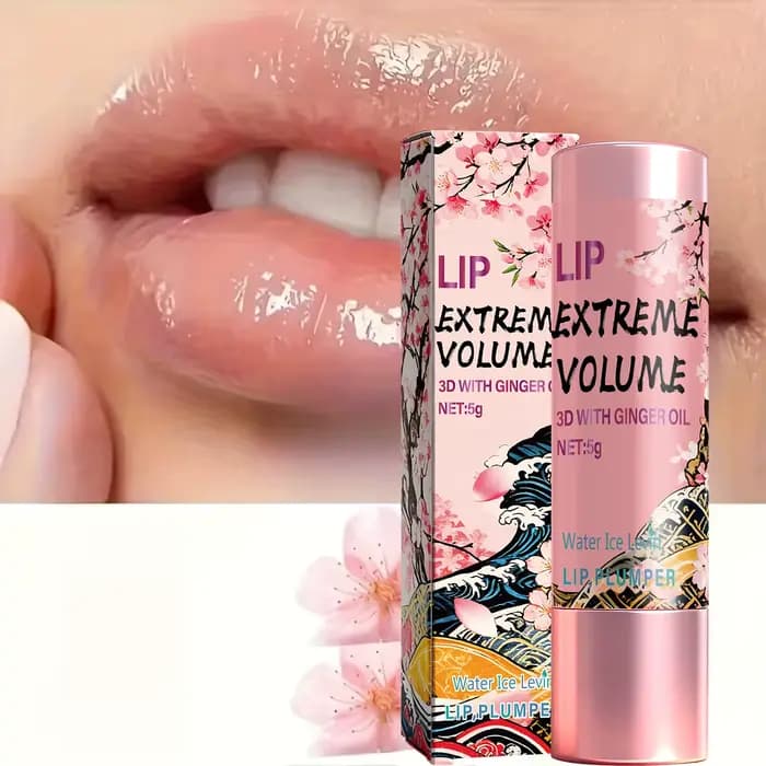 Crème 3D Lip Extreme Volume avec huile de gingembre pour repulper et hydrater