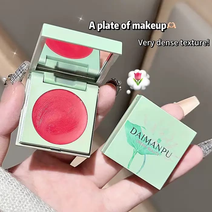 Lotus Tales Crème pour lèvres et joues 2 en 1 – Baume multi-usage hydratant à rinçage rosé naturel