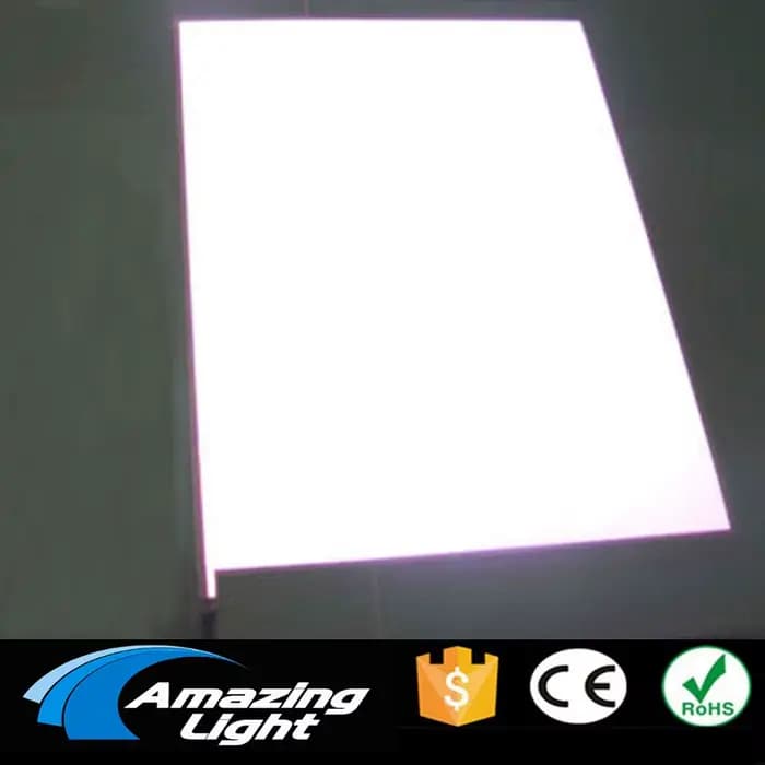 Panneau d'affichage LCD rétro4.2 avec onduleur, feuille EL, document rouge A4, 210x297mm