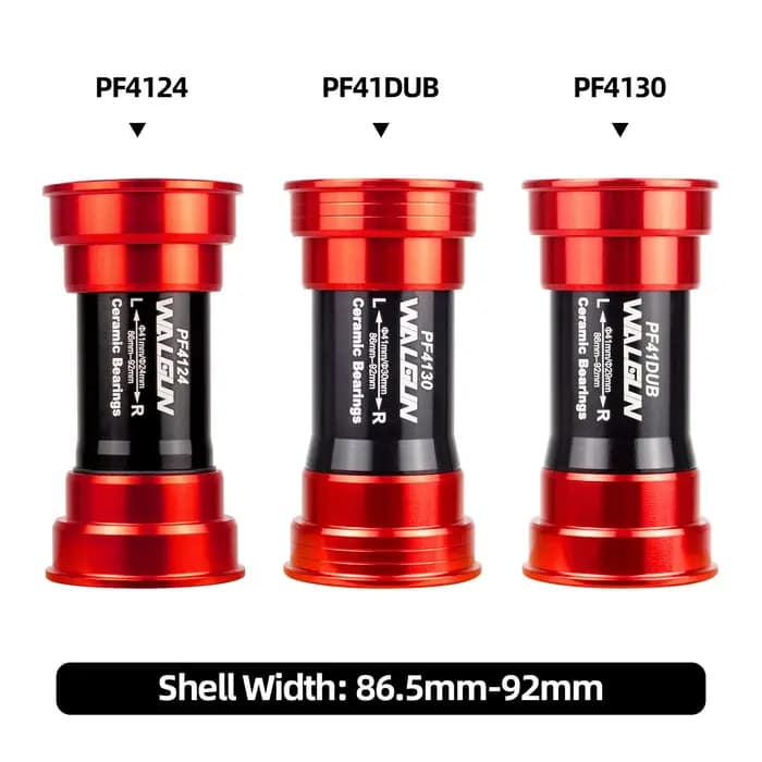 Walgun PF4124 BB86 92 supports de pédalier Pressfit vtt vélo de route BB PF4130 PF41DUB coque de cadre 86.5-92mm pour Shiman SRM DUB GXP