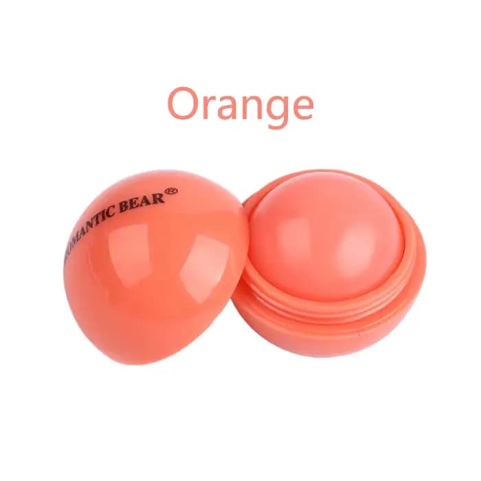 1 pièces boule baume à lèvres hydratant rouge