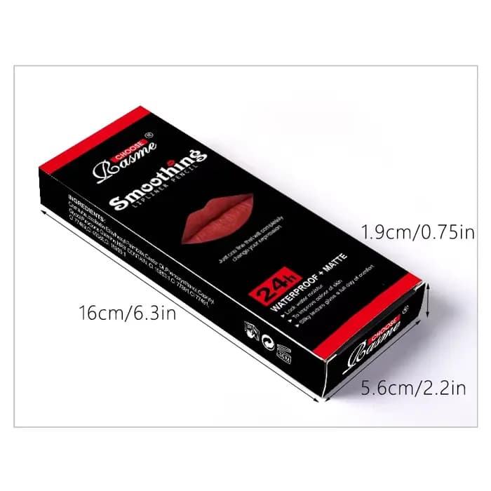Ensemble de rouges à lèvres longue durée avec crayon professionnel Jules Liner et 256