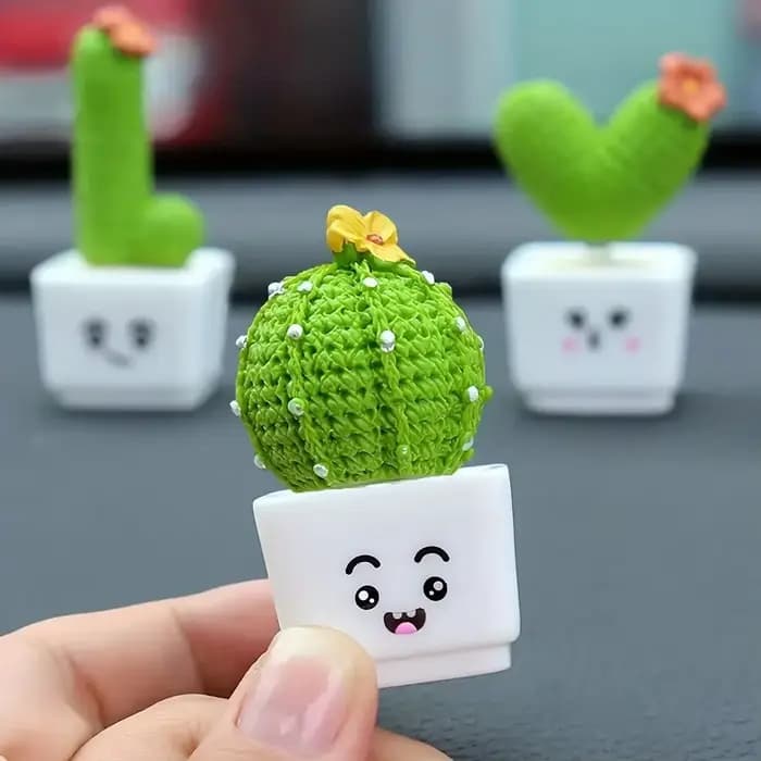 1 ensemble/4 pièces résine succulente Cactus Mini plante verte voiture bureau maison salon artisanat décoration de la maison fée jardin fée jardin