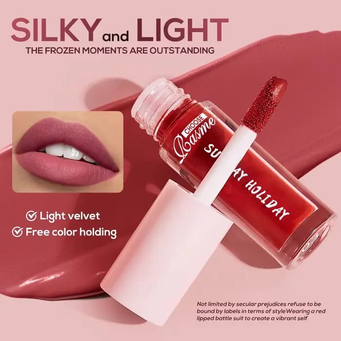 Lot de 10 rouges à lèvres velours : gloss imperméable et longue tenue