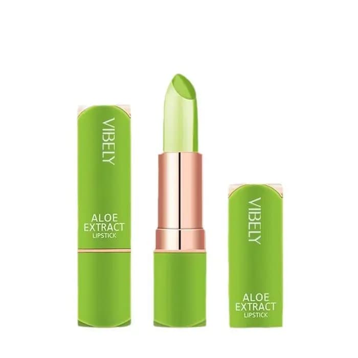 VIBELY 7 couleurs baume à lèvres changeant d'humeur naturel Aloe Vera rouge