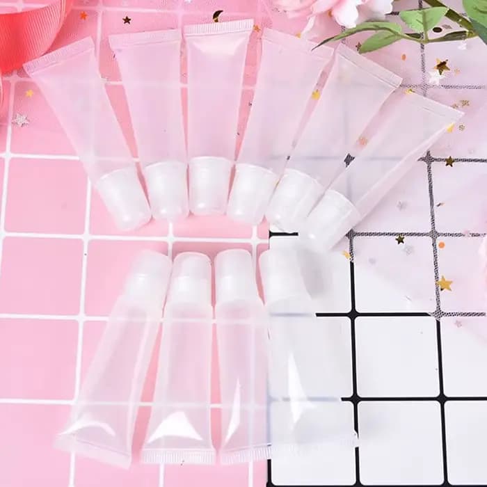 10 pièces 5/10/15ml cosmétique Tube souple rouge à lèvres brillant à lèvres bouteille rechargeable b
