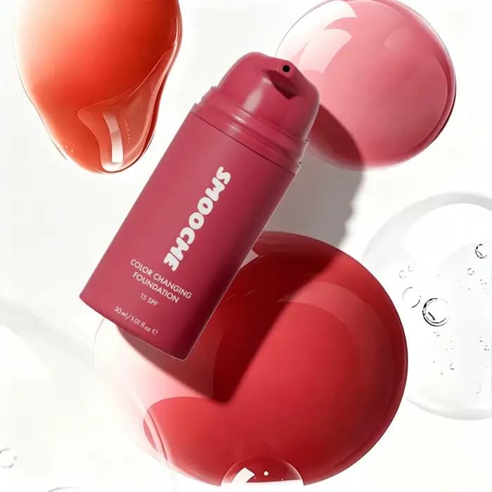 Fond de teint hydratant quotidien de 30 ml qui change de couleur