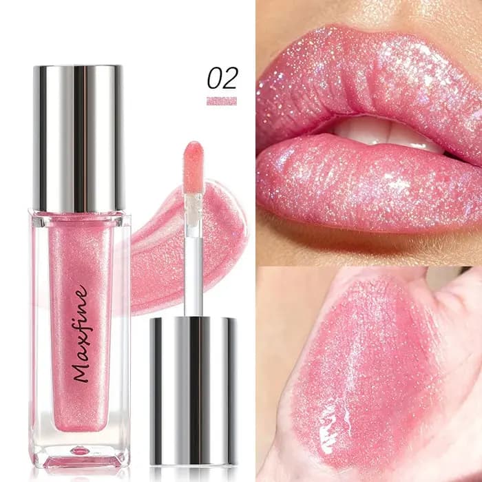 Gloss à lèvres hydratant 6 couleurs