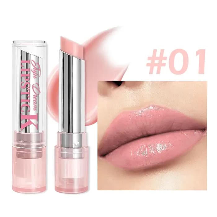 Baume à lèvres teinté rose en 2 couleurs