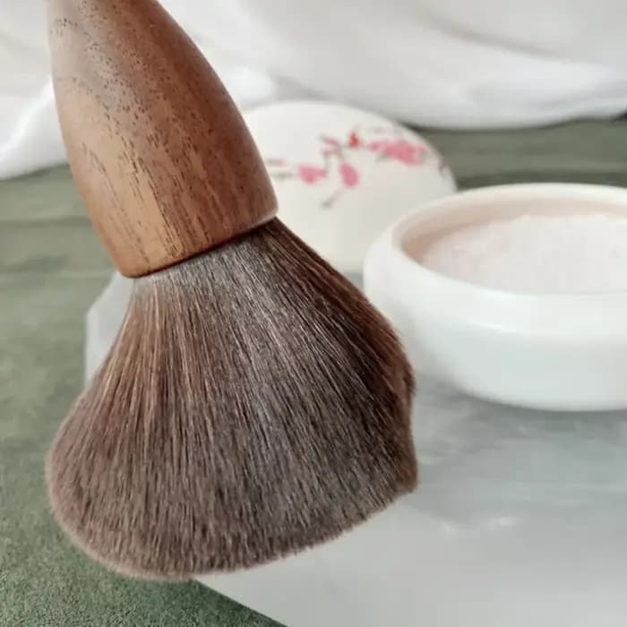 Ensemble de pinceaux de maquillage de Style Vintage chinois, poudre cosmétique, Blush, fond de teint