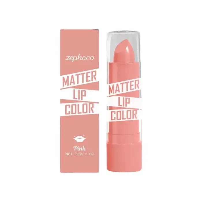 Rouge à lèvres repulpant rose nude hydratant velours mat longue tenue confortable pour usage quotidien Maquillage