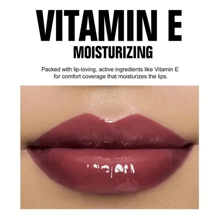 Huile à lèvres hydratante Crystal - Brillant repulpant et hydratant avec des nuances teintées pour tous les types de peau