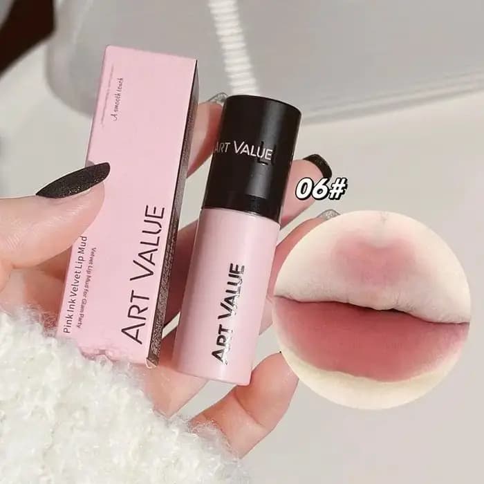 (HG) brillant à lèvres longue durée imperméable soyeux lisse liquide rouge