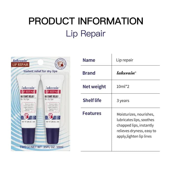 Gel réparateur pour les lèvres