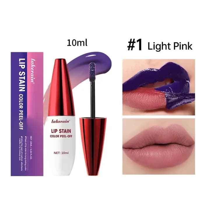 Rouge à Lèvres Naturel Effet Brume Peel-off