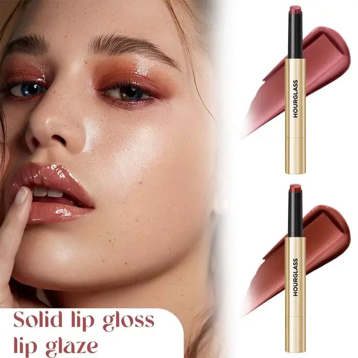 Rouge à lèvres solide Hourglass - 6 couleurs effet miroir