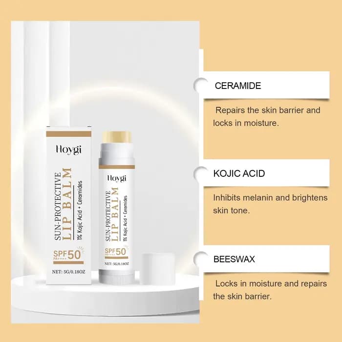 Baume à lèvres de protection solaire SPF50 +